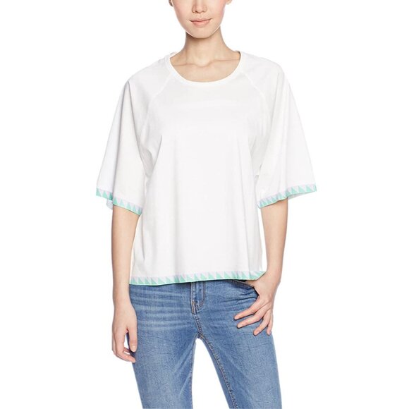 $78 Diesel Women’s T-Bren Short A T-Shirt Loose Oversized Fit Size 2XS - Picture 3 of 13